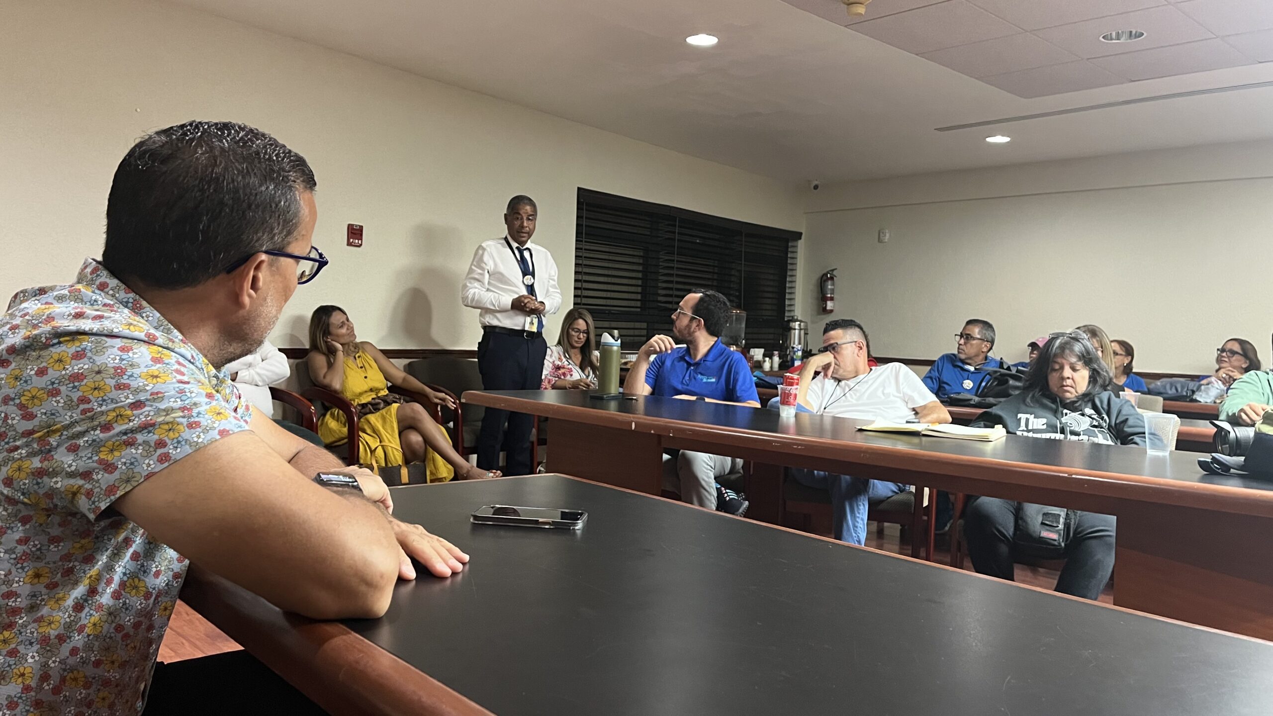 UPAGRA-reunión amplia de periodistas y fotoperiodistas, 8-ago-2023 Colegio de Abogados.